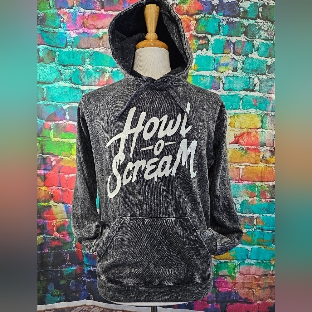 Howl-o-Scream Sweatshirt Black Size Small
